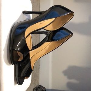Peep toe heels